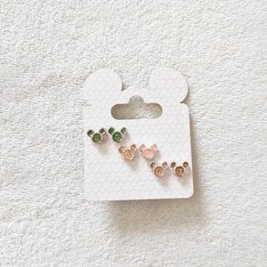 Adorable Disney Mickey Mouse Earrings Set